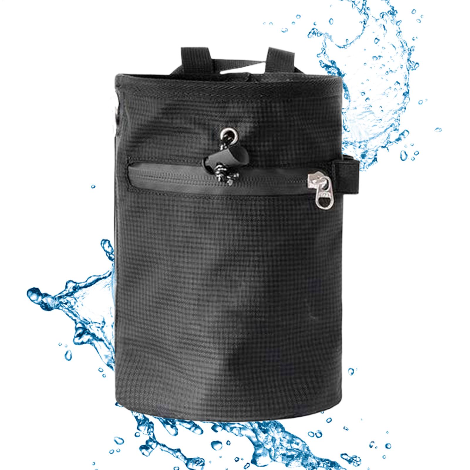 Lifting Belt - Chalk Bag Waterproof Adjustable Waist Belt