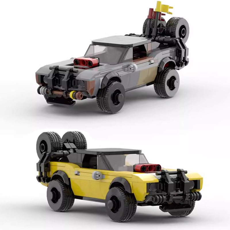 Bricklink MOC Mad Max Camaroed - Victor Racket Jetspeed recension och pris