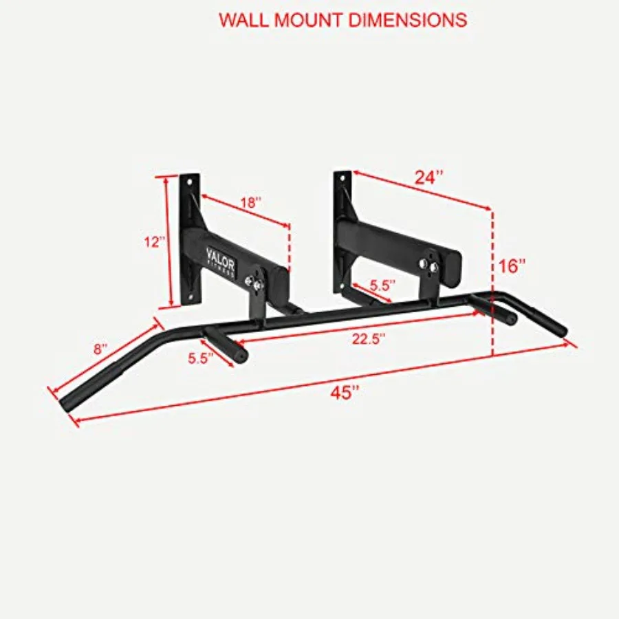 Six-Grip Pull Up Bar Wall or C - Pull Up Bar recension och pris