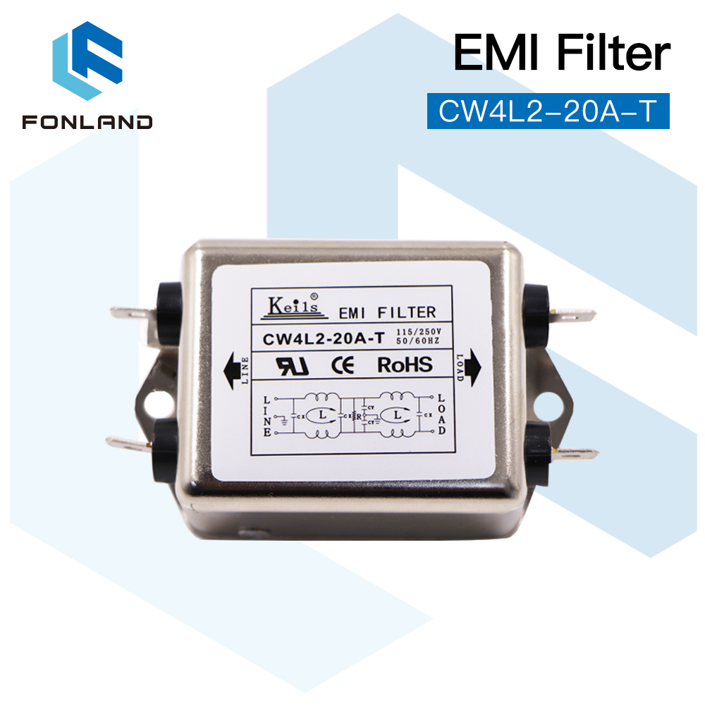 FONLAND Power EMI Filter CW4L2 - Crossfit Machine recension och pris